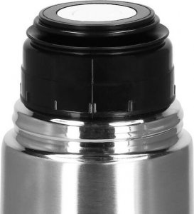 Springos Termos 1L ze stali nierdzewnej na kawę i herbatę, próżniowy srebrny UNIWERSALNY 7