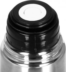 Springos Termos 500 ml ze stali nierdzewnej na kawę i herbatę, próżniowy srebrny UNIWERSALNY 9