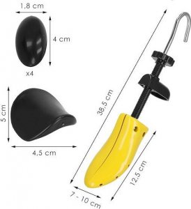 Springos Prawidło do rozciągania butów, plastikowe rozmiar 36-38 UNIWERSALNY 3