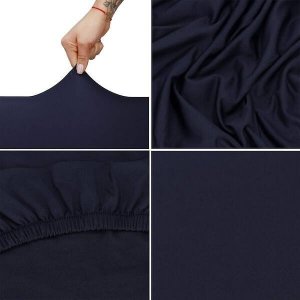 Springos Pokrowiec na krzesło uniwersalny granatowy UNIWERSALNY 7