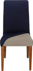 Springos Pokrowiec na krzesło uniwersalny granatowy UNIWERSALNY 9