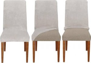 Springos Pokrowiec na krzesło uniwersalny szary UNIWERSALNY 5