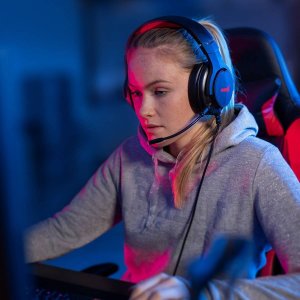 Słuchawki Niceboy ORYX X310 Ghost Console Czarne 6