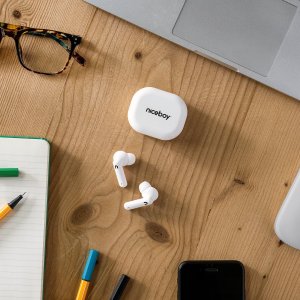 Słuchawki Niceboy Hive Pins Białe 5