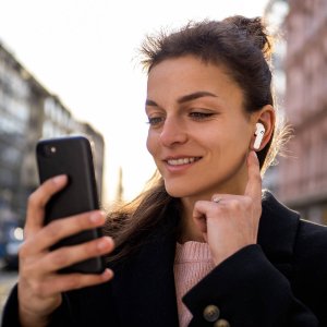 Słuchawki Niceboy Hive Pins Białe 6