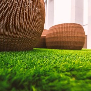 Springos Sztuczna trawa 2 m na taras balkon miękka i gęsta 45 mm UNIWERSALNY 6