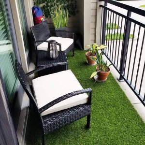 Springos Sztuczna trawa 1,5 m na taras balkon miękka 20mm UNIWERSALNY 5