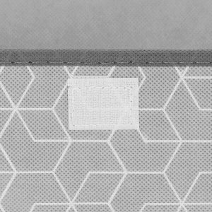 Springos Składany pojemnik na zabawki 25x40x30 cm ogranizer do przechowywania szary UNIWERSALNY 6