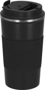 Springos Kubek termiczny 500 ml ze stali nierdzewnej na kawę herbatę czarny UNIWERSALNY 11