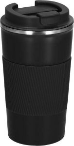 Springos Kubek termiczny 500 ml ze stali nierdzewnej na kawę herbatę czarny UNIWERSALNY 2
