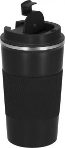 Springos Kubek termiczny 500 ml ze stali nierdzewnej na kawę herbatę czarny UNIWERSALNY 4