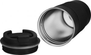 Springos Kubek termiczny 500 ml ze stali nierdzewnej na kawę herbatę czarny UNIWERSALNY 6