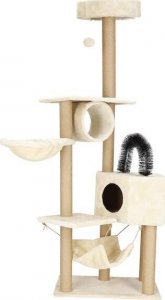 Springos Drapak dla kota sizal 7-poziomowy słupek z zabawką 154 cm 1
