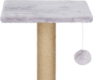 Springos Drapak dla kota sizal 3-poziomowy domek słupek z zabawkami 62 cm UNIWERSALNY 7