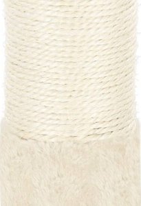 Springos Drapak dla kota sufittowy sizal słupek 245 - 260 cm kremowy UNIWERSALNY 2