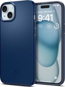 Spigen Spigen Thin Fit, navy blue - iPhone 15 1