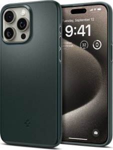 Spigen Spigen Thin Fit, metal slate - iPhone 15 Pro Max 1