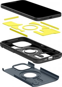 Spigen Spigen Tough Armor MagSafe, metal slate - iPhone 15 Pro Max 5