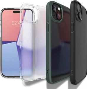 Spigen Ultra Hybrid, frost black - iPhone 15 Plus 4