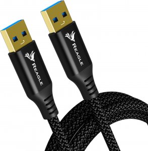 Kabel USB Reagle KABEL PRZEWÓD 1M USB-A NA USB A 3.2 Gen 1 5 Gb/s 1