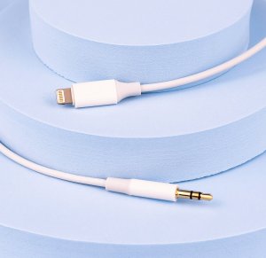 Kabel USB Reagle REAGLE KABEL AUX JACK 3.5mm AUDIO iPhone Lightning 1m 9