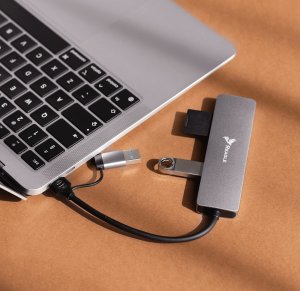 HUB USB Reagle REAGLE HUB AKTYWNY USB 3.2 GEN1 6w1 ROZDZIELACZ ADAPTER 3