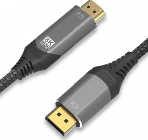 Kabel Reagle DisplayPort - HDMI 2m czarny 1