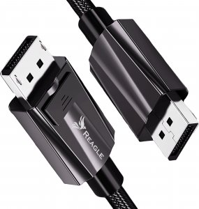 Kabel Reagle DisplayPort - DisplayPort 1m czarny 1