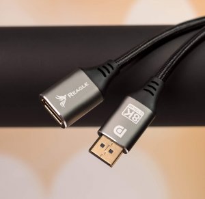 Kabel Reagle DisplayPort - DisplayPort 0.5m srebrny 4
