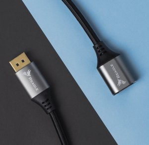 Kabel Reagle DisplayPort - DisplayPort 0.5m srebrny 6