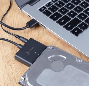 Kieszeń Reagle Adapter USB 3.1 SATA 3,5" 2,5" HDD SSD Zasilacz 3