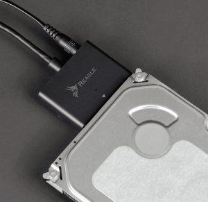 Kieszeń Reagle Adapter USB 3.1 SATA 3,5" 2,5" HDD SSD Zasilacz 6