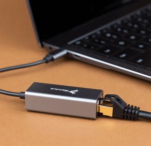 Karta sieciowa Reagle Reagle Karta Sieciowa USB-C 3.1 GIGABIT LAN 1000Mb RJ45 3