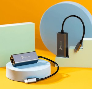 Karta sieciowa Reagle Reagle Karta Sieciowa USB-C 3.1 GIGABIT LAN 1000Mb RJ45 6