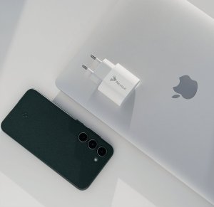 Ładowarka Reagle SZYBKA ŁADOWARKA 35W USB-C + KABEL 1M KOSTKA DO IPHONE 15 PRO MAX GALAXY S 3