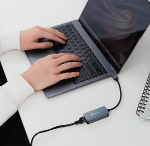 Karta sieciowa Reagle PRZEJŚCIÓWKA USB 3.2 ETHERNET ADAPTER KARTA SIECIOWA LAN RJ45 2,5Gb/s 2