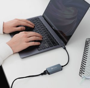 Karta sieciowa Reagle PRZEJŚCIÓWKA USB-C ETHERNET ADAPTER KARTA SIECIOWA LAN RJ45 2,5Gb/s 2