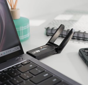 Karta sieciowa Reagle Zewnętrzna Karta Sieciowa WI-FI Adapter USB 3.2 WiFi 1300Mbps 2,4GHz 5GHz 4