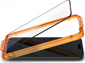 Spigen Glass tR AlignMaster 2 Pack, FC Black - iPhone 15 Pro Max 3