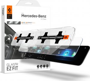 Spigen Spigen Mercedes Benz Glass tR EZ Fit Anti Glare Screen Protector 2 Pack - A-Class 2021/2020 1