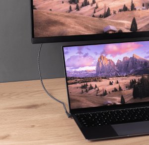 Kabel USB Reagle USB-C - USB-C 0.5 m Czarny 2
