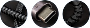 Kabel USB Reagle USB-C - USB-C 0.5 m Czarny 5