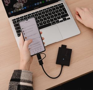 Czytnik Reagle REAGLE Czytnik Kart 5w1 TF SD MS CF XD MicroSD Adapter USB USB-C OTG 5 Gb/s 3