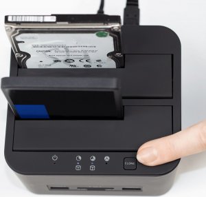 Stacja dokująca Reagle STACJA DOKUJĄCA DYSKÓW HDD SSD 2x USB CZYTNIK KART 4