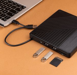 Napęd Reagle Reagle Zewnętrzny Przenośny Napęd CD DVD-RW USB 3.2 USB-C 6