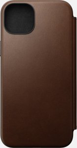 Nomad Nomad Modern Leather Folio, brown - iPhone 15 Plus 1