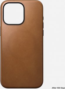Nomad Nomad Modern Leather Case, english tan - iPhone 15 Pro Max 3
