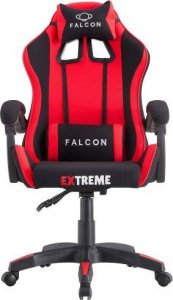 Fotel zenga.pl Fotel Gamingowy z tkaniny EXTREME Falcon Red , krzesło gracza 1