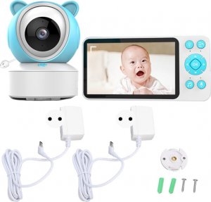 Niania Spreest Kamera obrotowa wifi na żywo smart tuya zdalna 500 m 2