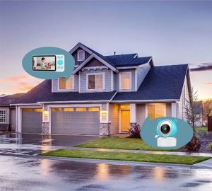 Niania Spreest Kamera obrotowa wifi na żywo smart tuya zdalna 500 m 5